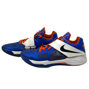 Nike KD 4 iD Orange/Blue sz 14 Kevin Durant 4 DS Florida Gators RARE 532272-991